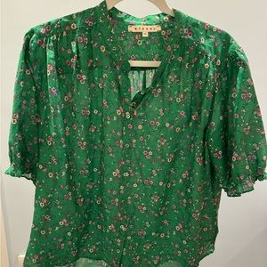 Xirena floral button down